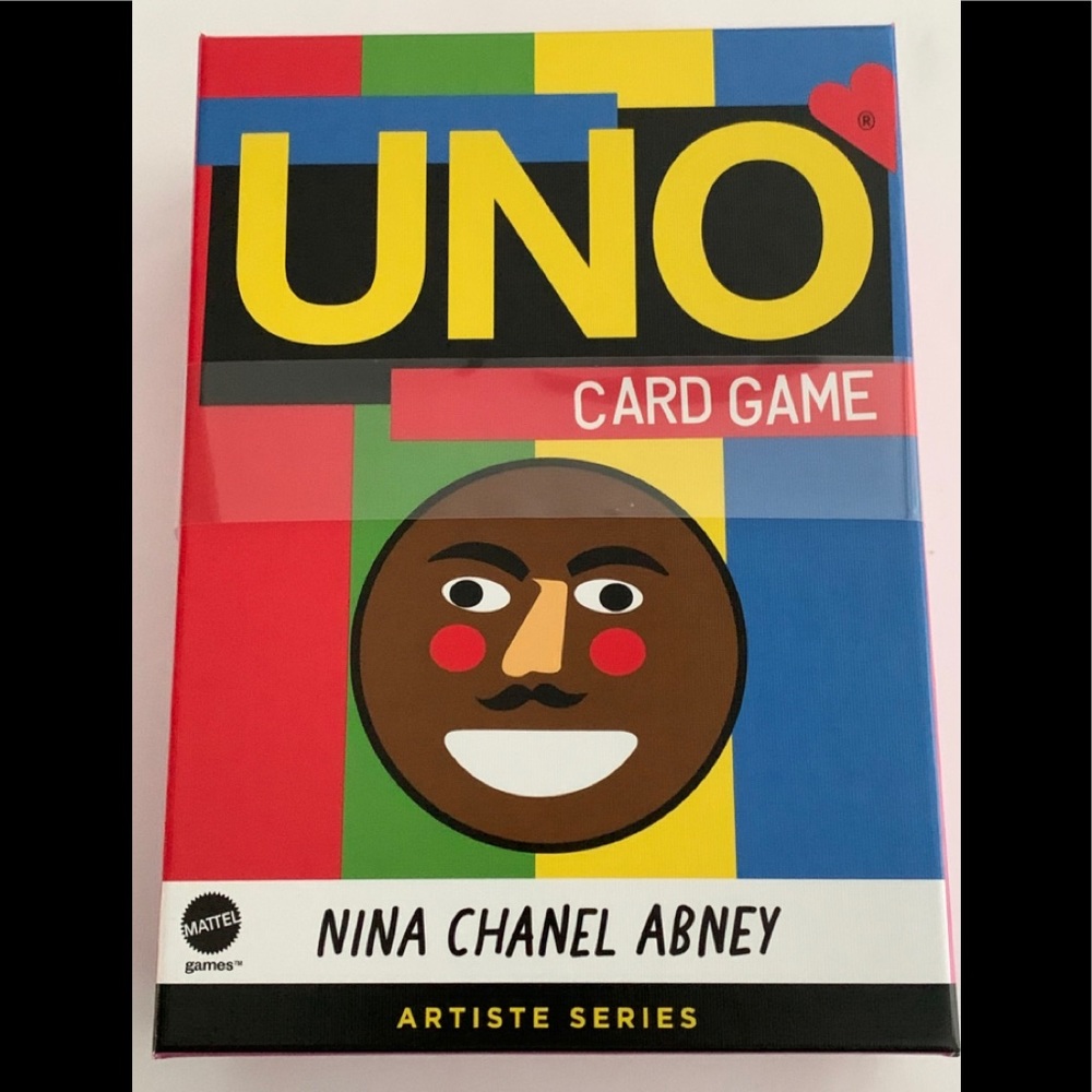 UNO ARTISE #3 Nina Chanel Abney Mattel UNO Artiste Se…